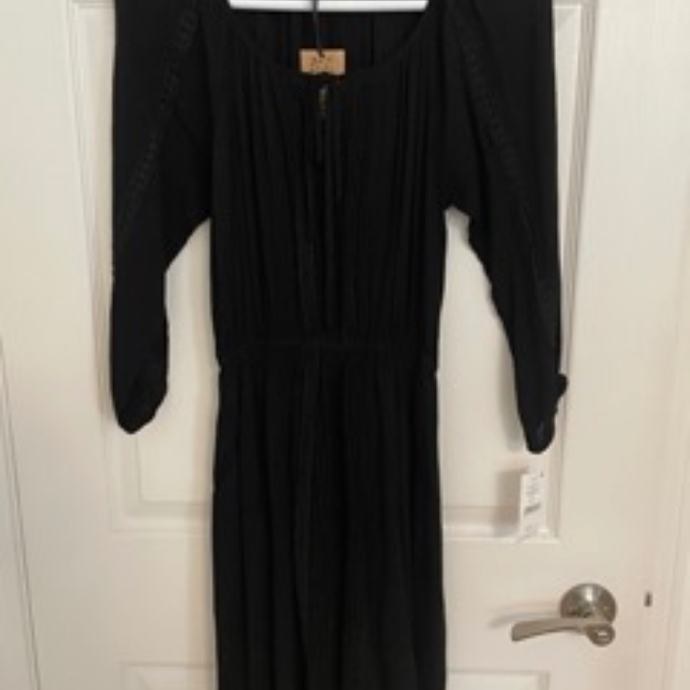 Molly Bracken Black Smock Dress